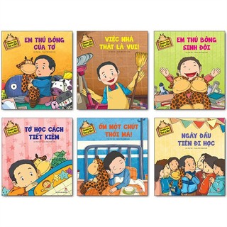 Bộ sách - chuyện của tee và giri - bộ 6 cuốn