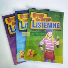 Step by step listening in màu đẹp tặng file nghe MP3