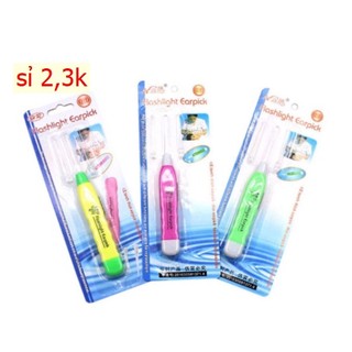 Dạng vỉ , lấy ráy tai có đèn