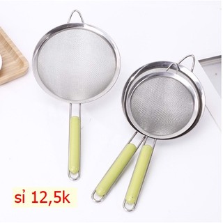 Dụng cụ Lọc cháo cán xanh 12cm