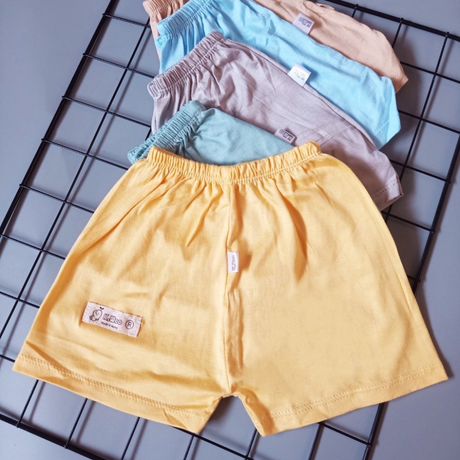 Quần đùi chục peptit thun lạnh siêu mềm mát cho bé trai/bé gái BABYCITY QC21