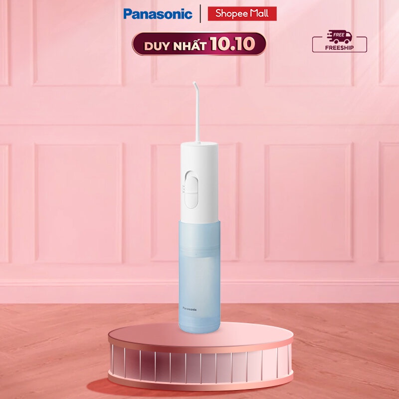 Máy tăm nước cầm tay Panasonic dùng pin EW-DJ11 - Hàng chính hãng-Bảo hành 12 tháng