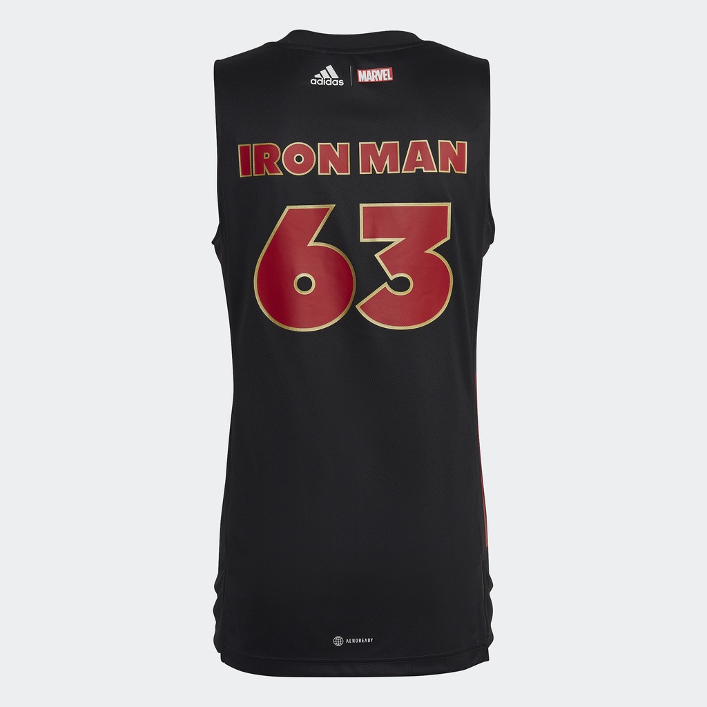 Adidas Bóng rổ Áo Đấu Real Madrid Marvel Avengers Nam Đen HM3871