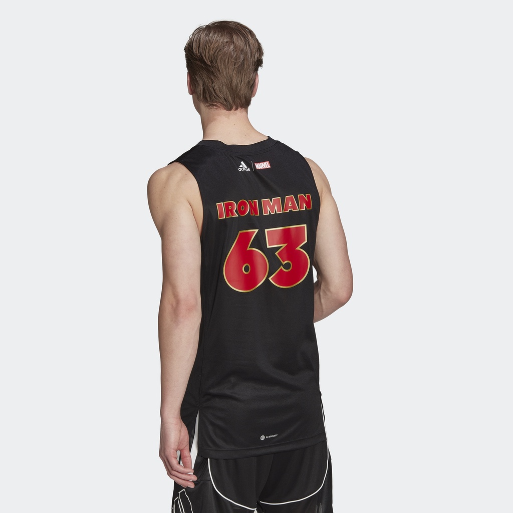 Adidas Bóng rổ Áo Đấu Real Madrid Marvel Avengers Nam Đen HM3871