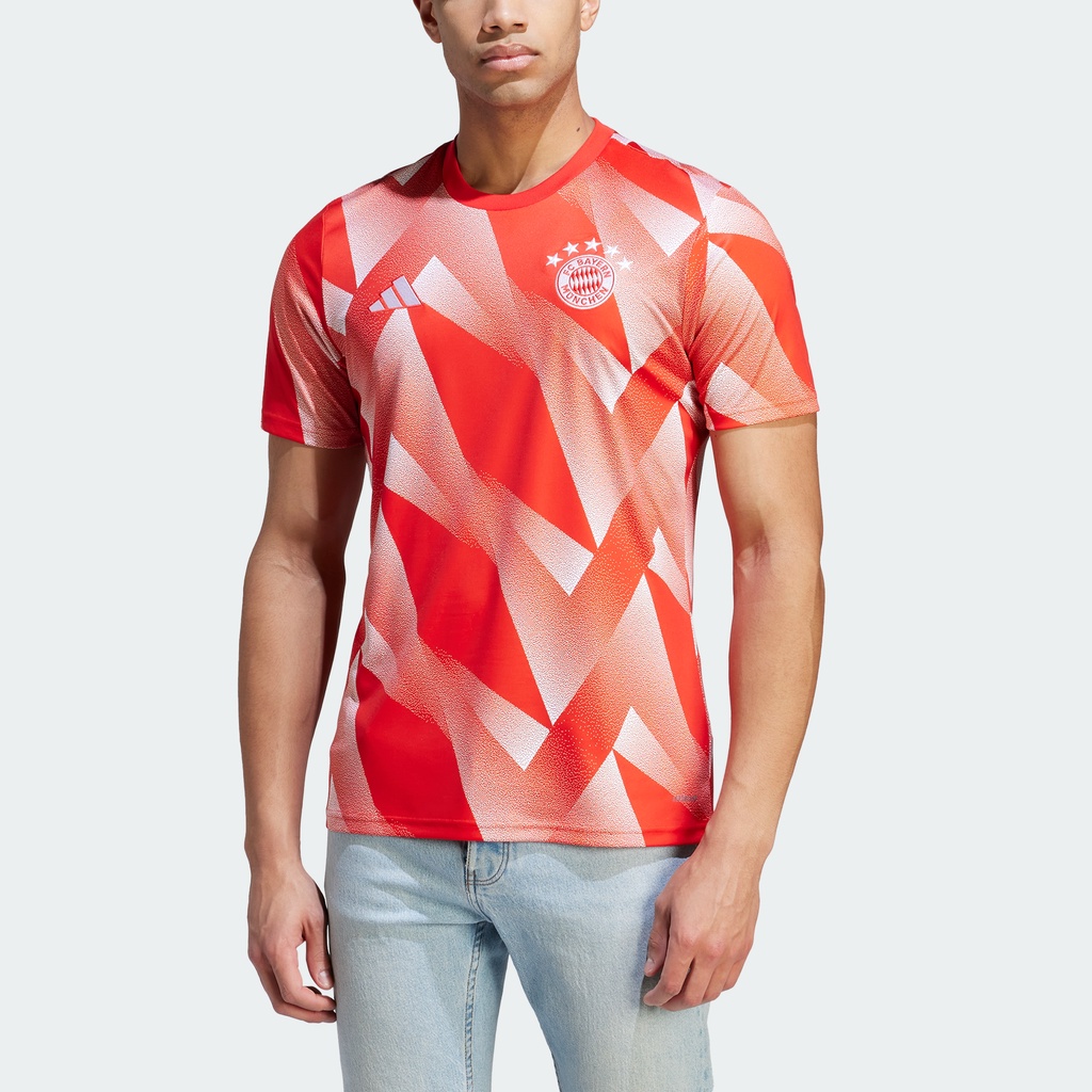 Adidas Bóng đá Áo Jersey Trước Trận FC Bayern Nam Đỏ IB1560
