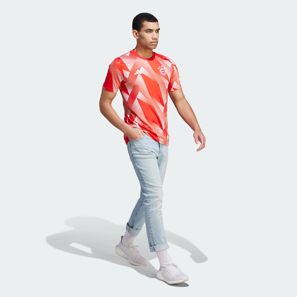 Adidas Bóng đá Áo Jersey Trước Trận FC Bayern Nam Đỏ IB1560