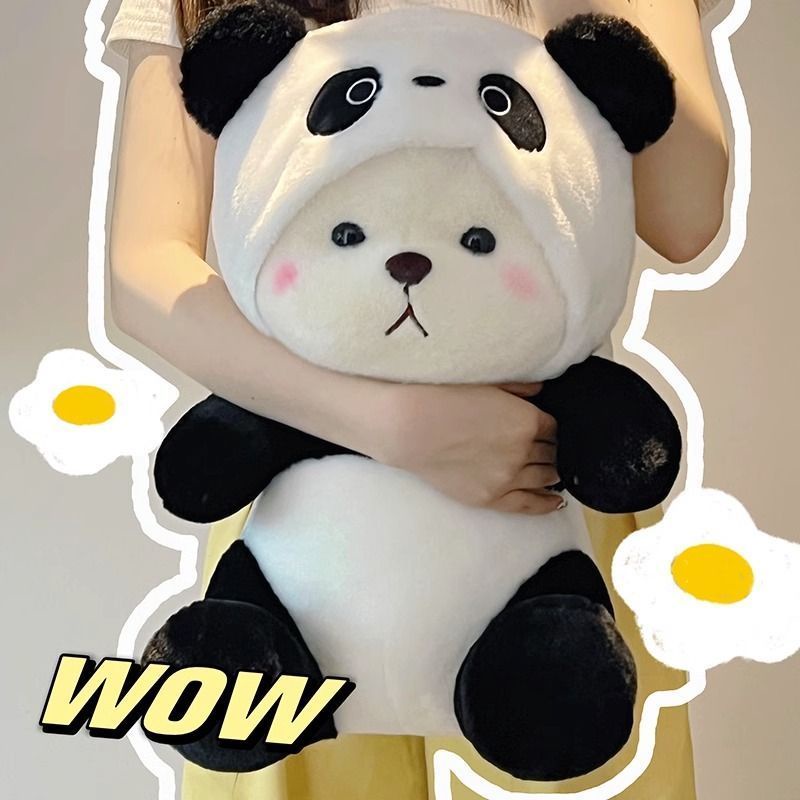 Thú Nhồi Bông Hình Gấu Trúc Dễ Thương Cho Bé Gái