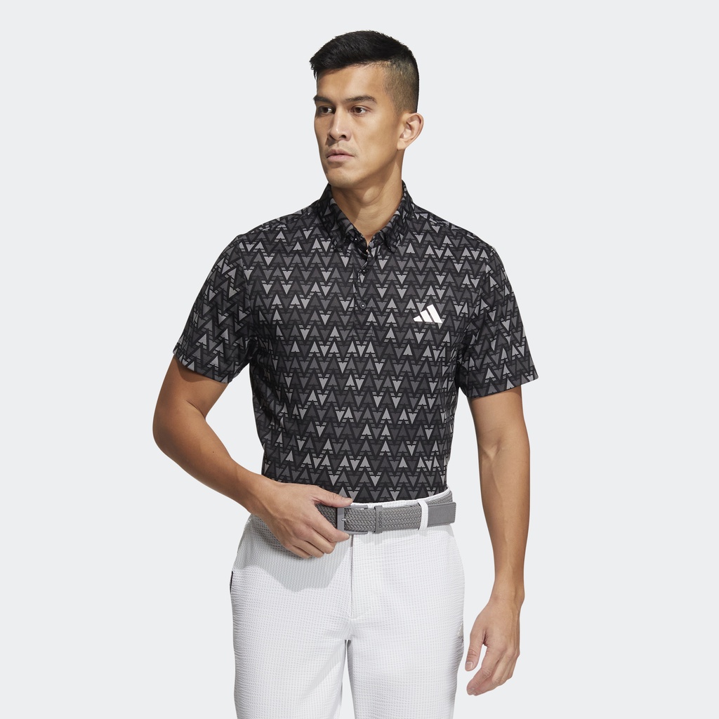 Adidas Đánh gôn Áo Polo Graphic AEROREADY Nam Đen HT6836