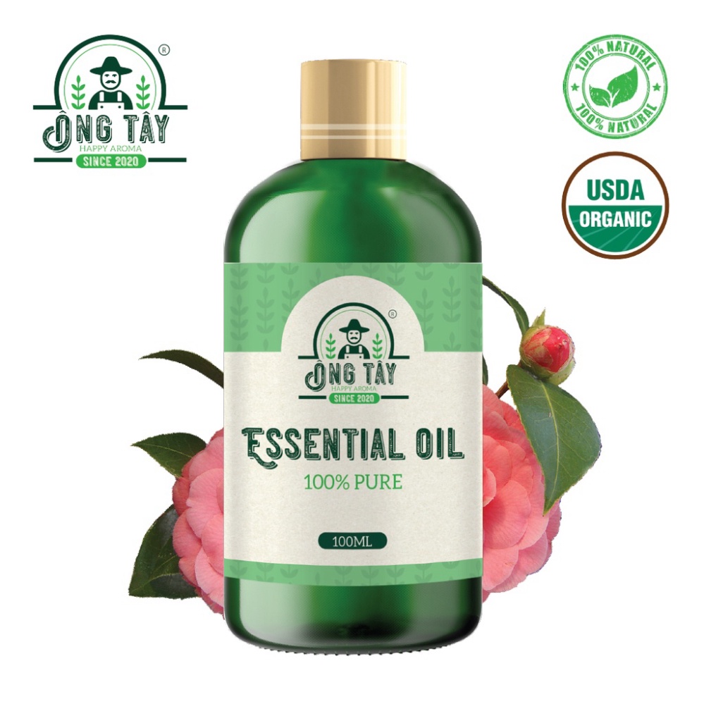 Tinh dầu hữu cơ Organic Hoa Trà ÔNG TÂY 100ml sỉ ib