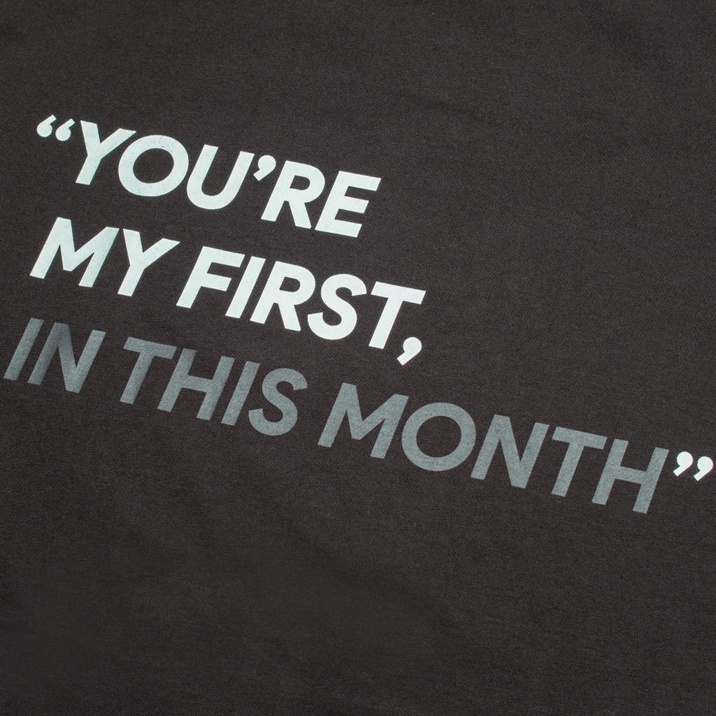 Áo Thun Classic Fit SOUSTATE "You Are My First..."