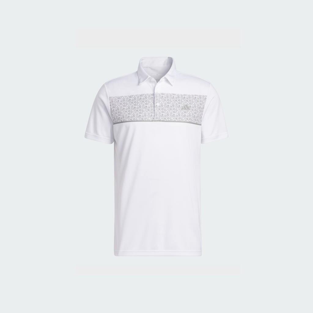 adidas GOLF Chest-Print Polo Shirt HR7991