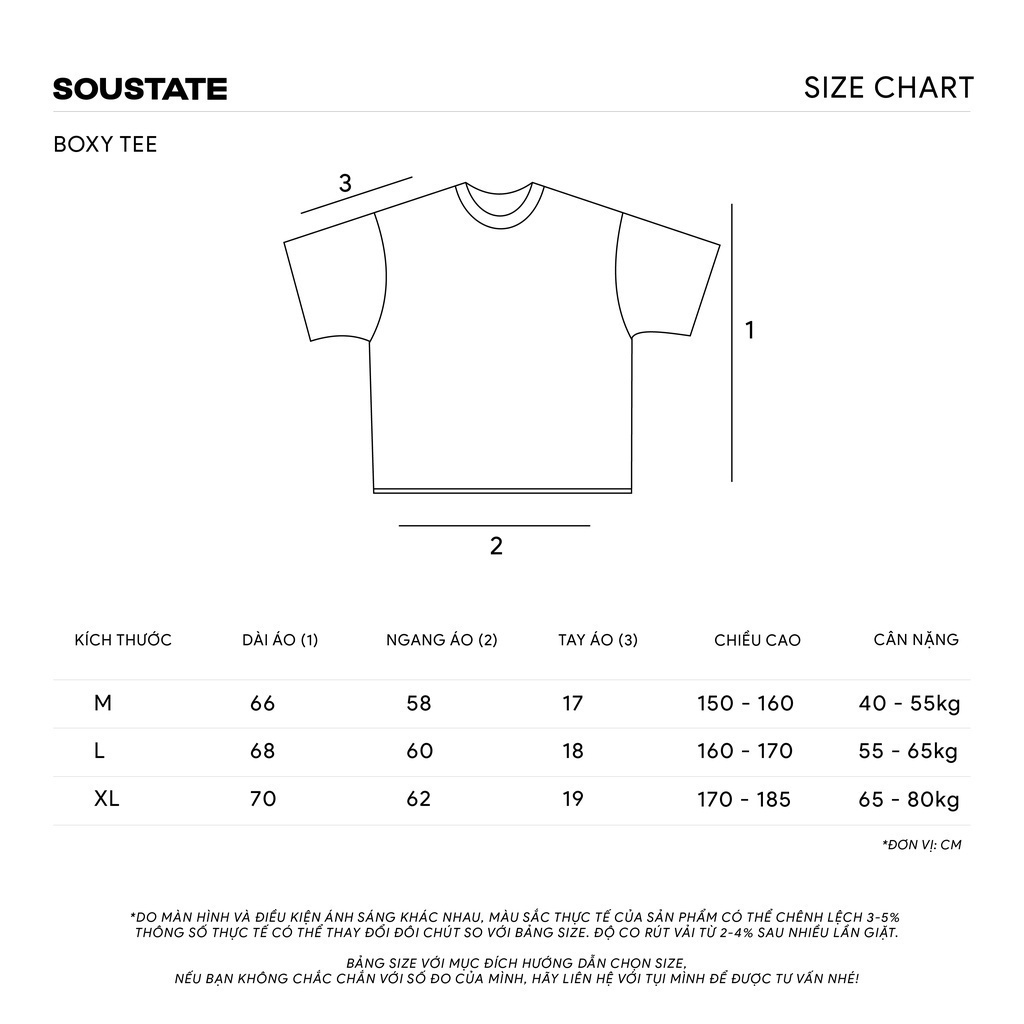 ÁO THUN BOXY SOUSTATE "YOU ARE MY FIRST..."