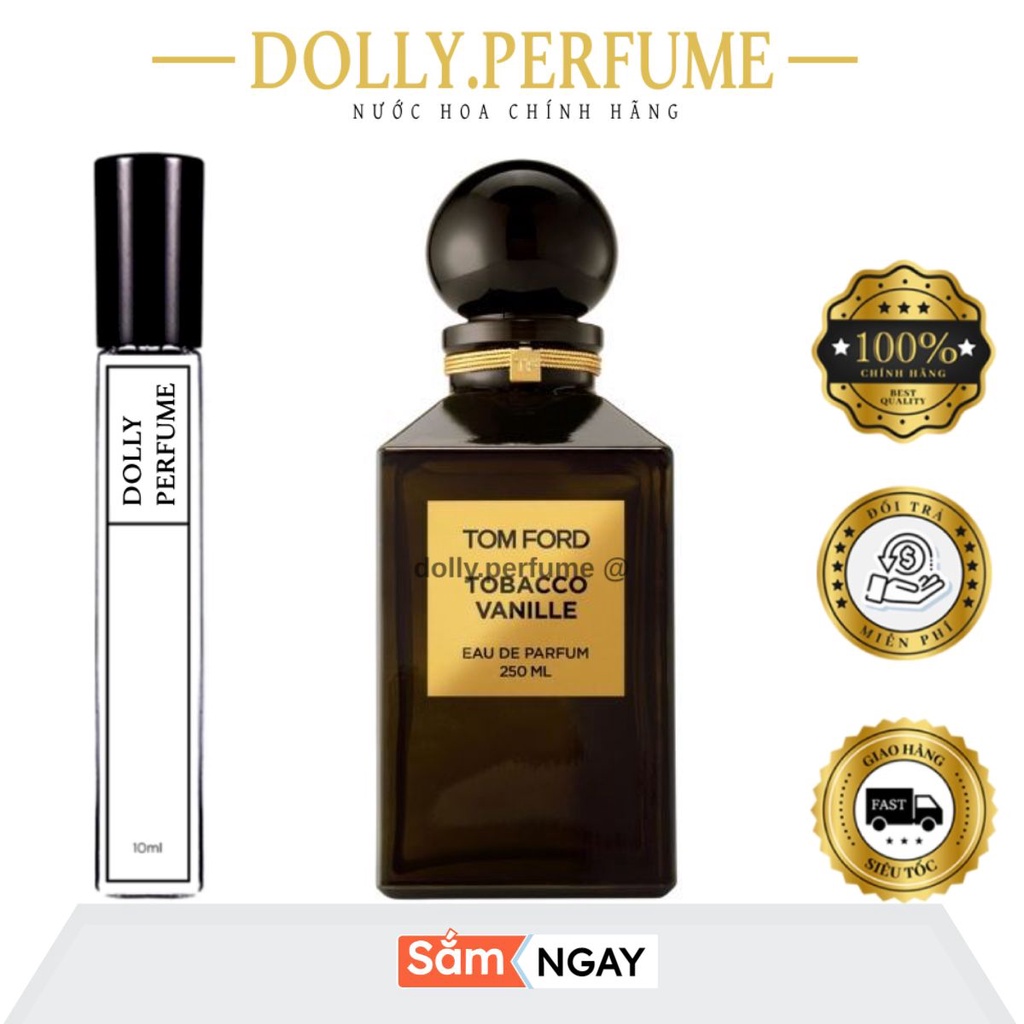 Tester Nước hoa unisex Tobacco Vanille của hãng TOM FORD chính hãng