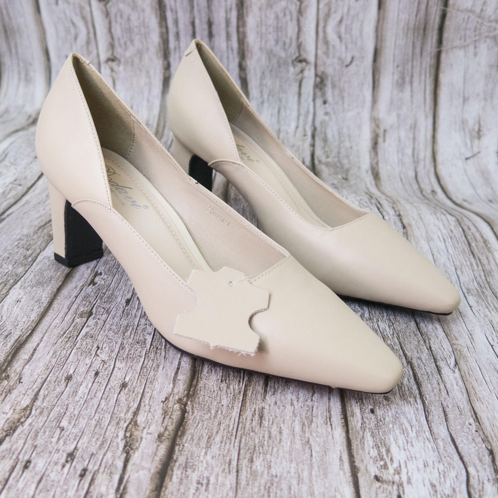 Cao gót da thật công sở