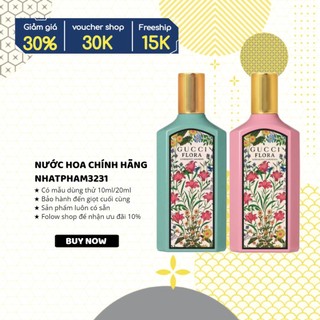 Nước Hoa Gucci Flora Gardenia Gorgeous Jasmine EDP 100ml