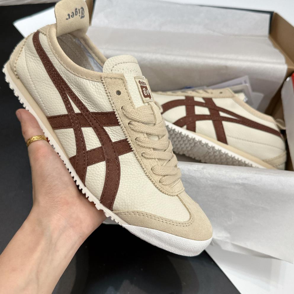 Giày Thể Thao Da ASICS Tiger Mexico 66 Tiger Ascus Phong Cách Cổ Điển 2023