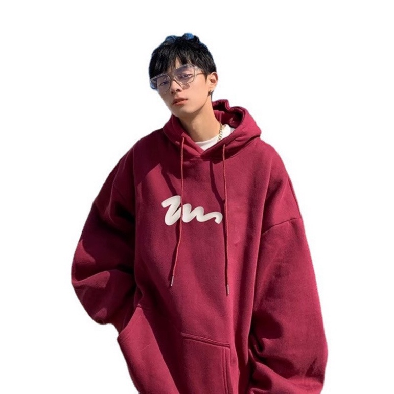 Áo Khoác Nỉ Hoodie Zip Chữ M Nhiều Màu Form Rộng Unisex Nam Nữ .