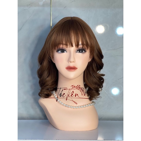 TÓC BỘ XOĂN TRUNG NIÊN 35cm