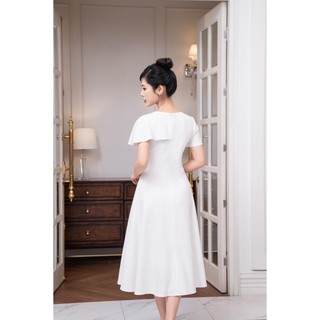 ĐẦM XÒE, NƠ VAI MMOutfit DA0423617
