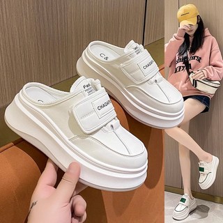 Dép lười bít mũi bít mũi đế dày thời trang cho nữ