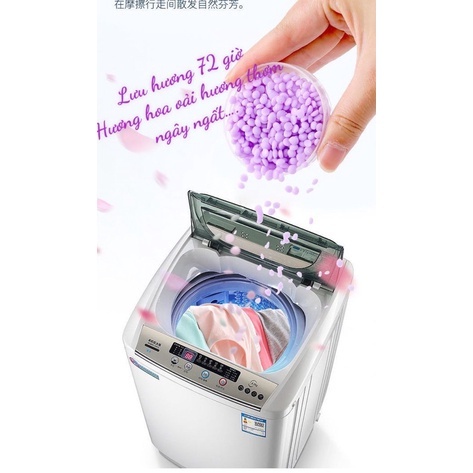 Viên Xả Thơm Quần Áo, Hạt Xả Thơm Quần Áo  Lưu Hương Tới 72h Làm Mềm Vải Và Làm Thơm Mát Quần Áo tiện lợi