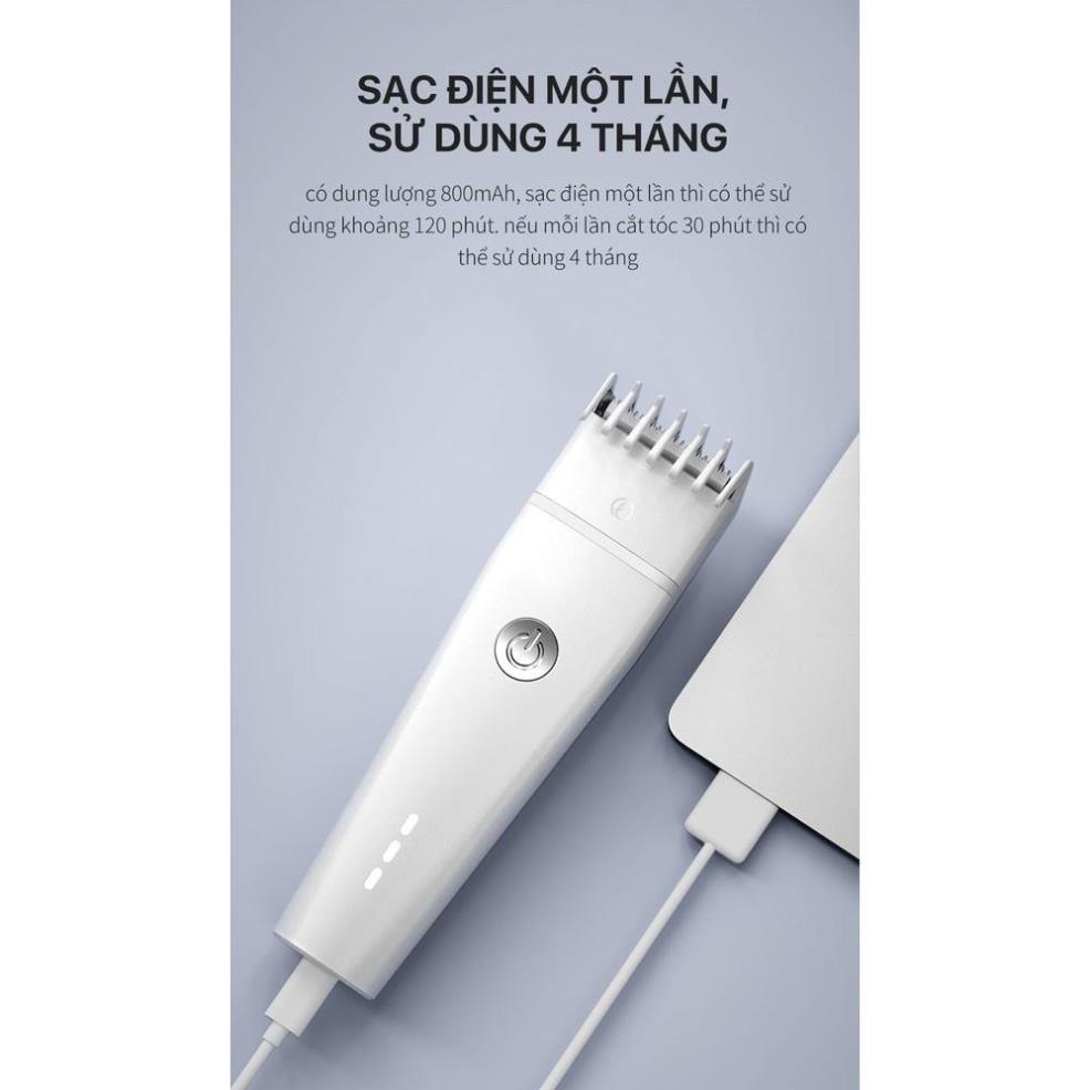 Tông đơ cắt tóc Enchen Boost 2 gen 2 pin sạc siêu bền 2 tông đơ cắt tóc gia đình