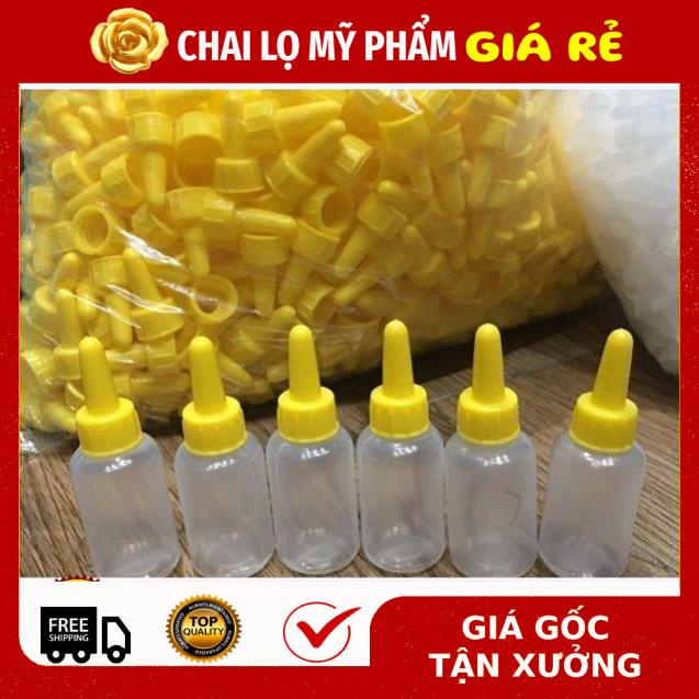 Chai Lọ Nhỏ Mắt Nhựa 5ml,10ml,20ml (Có Nút), Ống Hút Mụn, Hút Máu Bầm