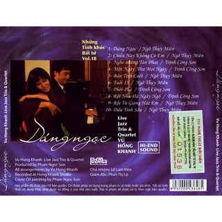 Đĩa cd 2643.nhung tinh khuc bat tu 18-dang ngoc chất lượng cao
