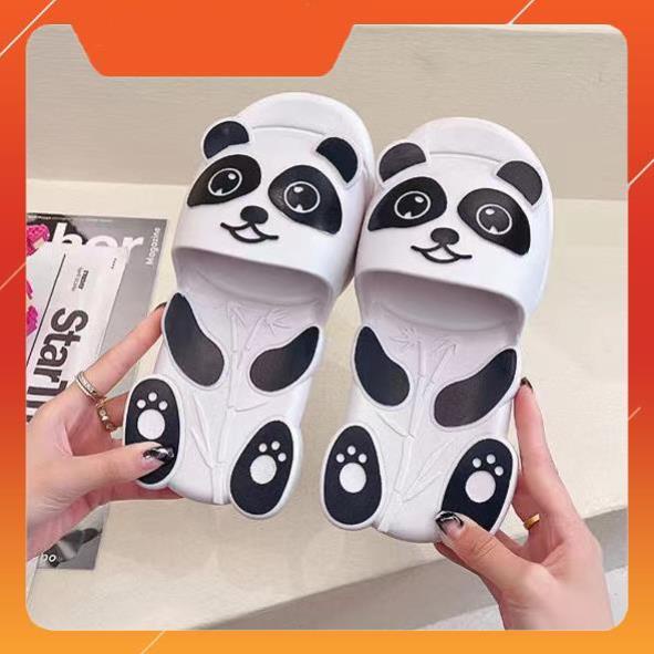 Dép nhựa đi trong nhà hình gấu trúc cute Dép Đi Trong Nhà Hình Gấu Trúc size 30-41
