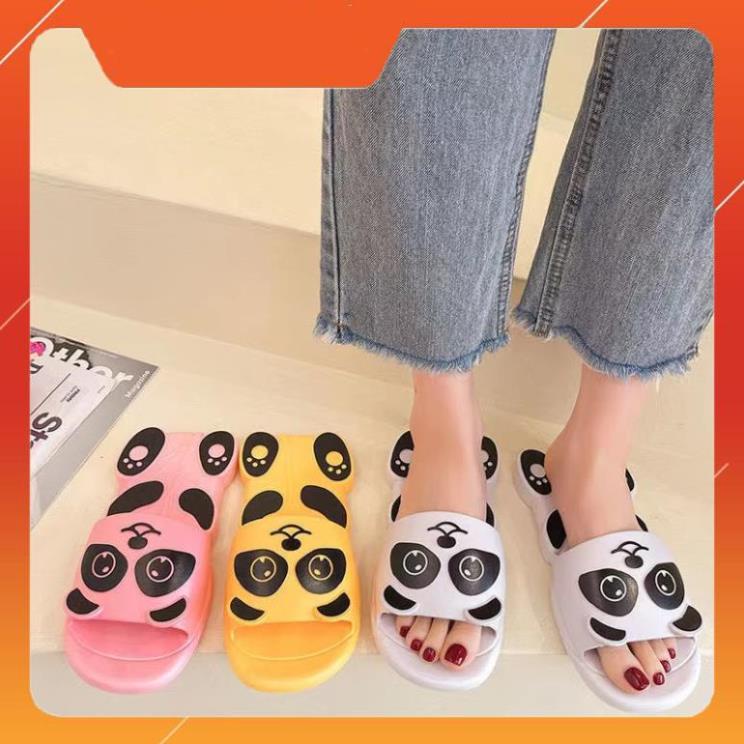 Dép nhựa đi trong nhà hình gấu trúc cute Dép Đi Trong Nhà Hình Gấu Trúc size 30-41