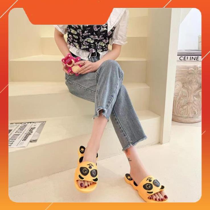 Dép nhựa đi trong nhà hình gấu trúc cute Dép Đi Trong Nhà Hình Gấu Trúc size 30-41