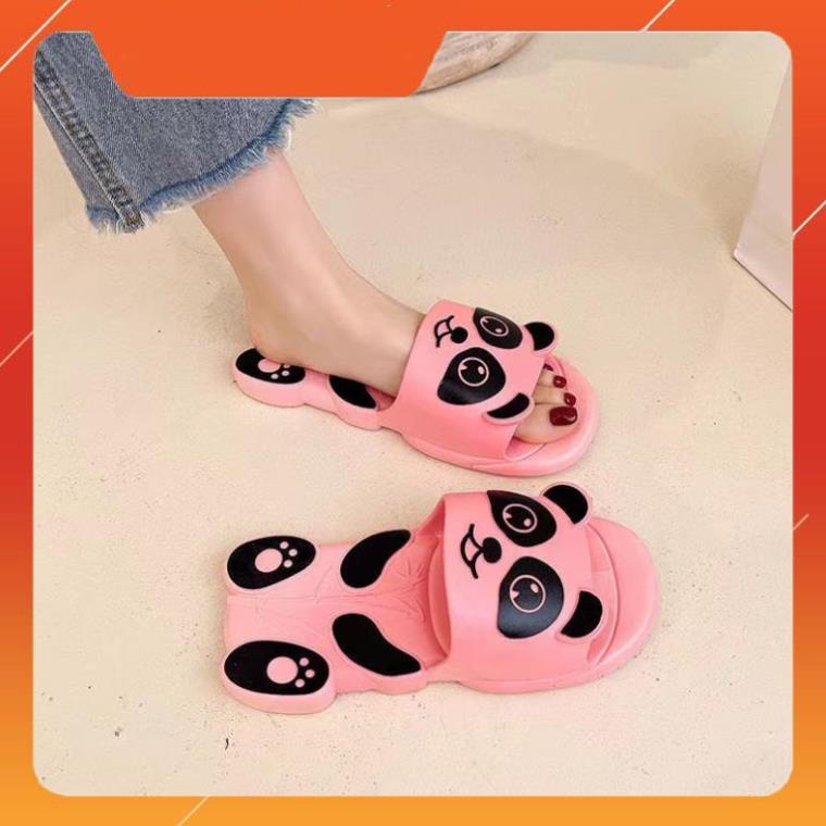 Dép nhựa đi trong nhà hình gấu trúc cute Dép Đi Trong Nhà Hình Gấu Trúc size 30-41