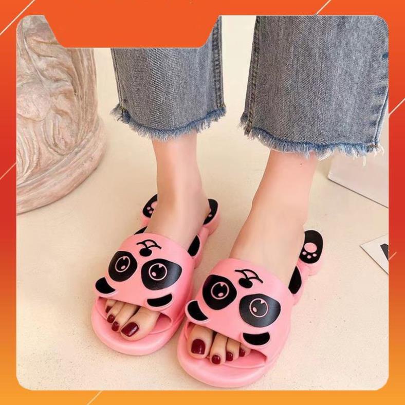 Dép nhựa đi trong nhà hình gấu trúc cute Dép Đi Trong Nhà Hình Gấu Trúc size 30-41