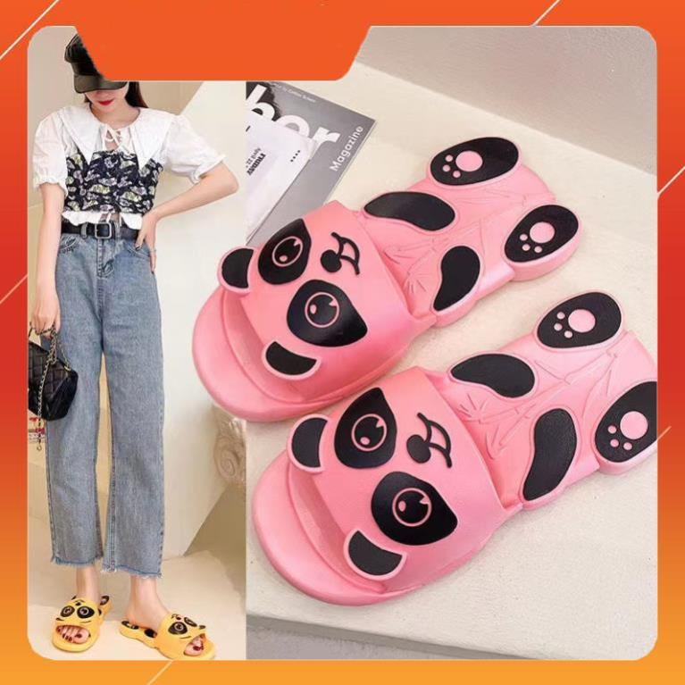 Dép nhựa đi trong nhà hình gấu trúc cute Dép Đi Trong Nhà Hình Gấu Trúc size 30-41