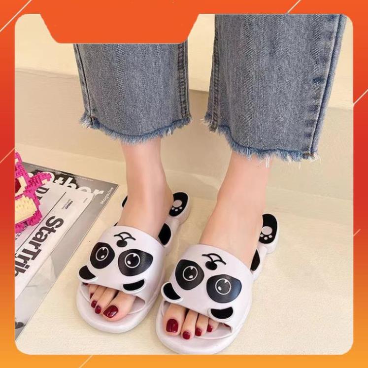 Dép nhựa đi trong nhà hình gấu trúc cute Dép Đi Trong Nhà Hình Gấu Trúc size 30-41