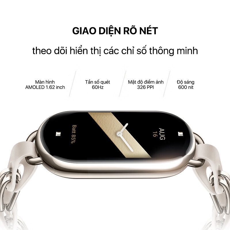 Vòng đeo tay thông minh Mi Band 8 Miband8 M2239B1 Nội địa Xiaomi Smart Band 8 chính hãng