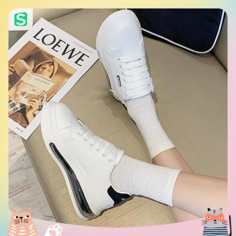Giày thể thao đế dày thoáng khí phong cách Hàn thời trang dễ phối đồ cho nữ 2023 mã A05