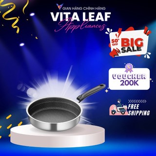 Chảo chống dính Yasuky - Chảo chống dính bếp từ bán kính 28cm vân tổ ong dùng được cho tất cả loại bếp