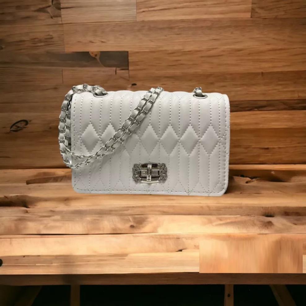 Túi Đeo Chéo Đeo Vai khoá xoay đính đá thời trang mẫu mới TX57