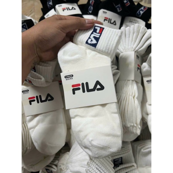 Set 5 đôi tất Fila* unisex - dư xịn