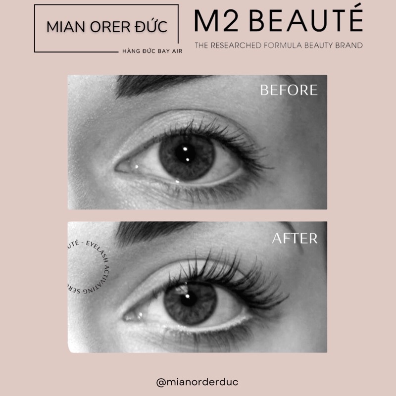 Serum mọc mi M2 BEAUTÉ activating serum 4ml - hàng nội địa Đức