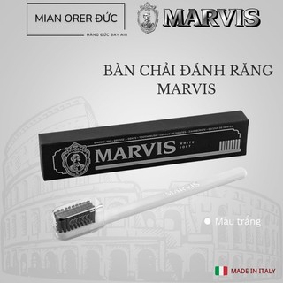 Bàn chải đánh răng Marvis màu trắng - made in Italy