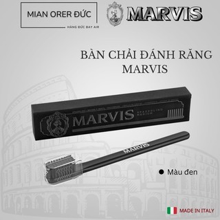Bàn chải đánh răng Marvis màu đen - made in Italy