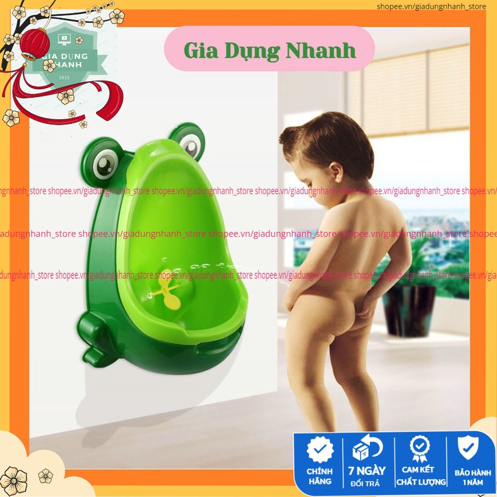 BÔ ẾCH TIỂU ĐỨNG BÉ TRAI