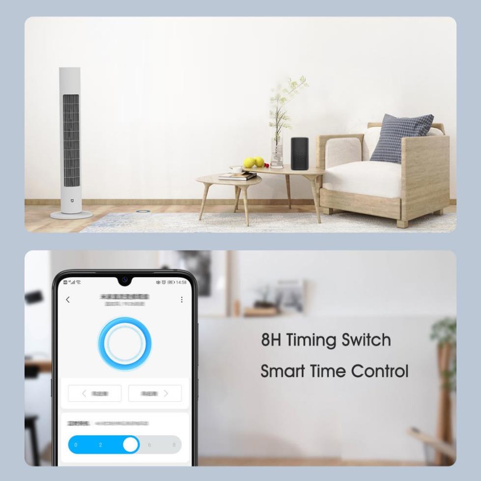 Quạt Tháp Xiaomi Mijia DC Inverter Tower Fan gen 2 BPTS02DM BPTS01DM kết nối app Mihome