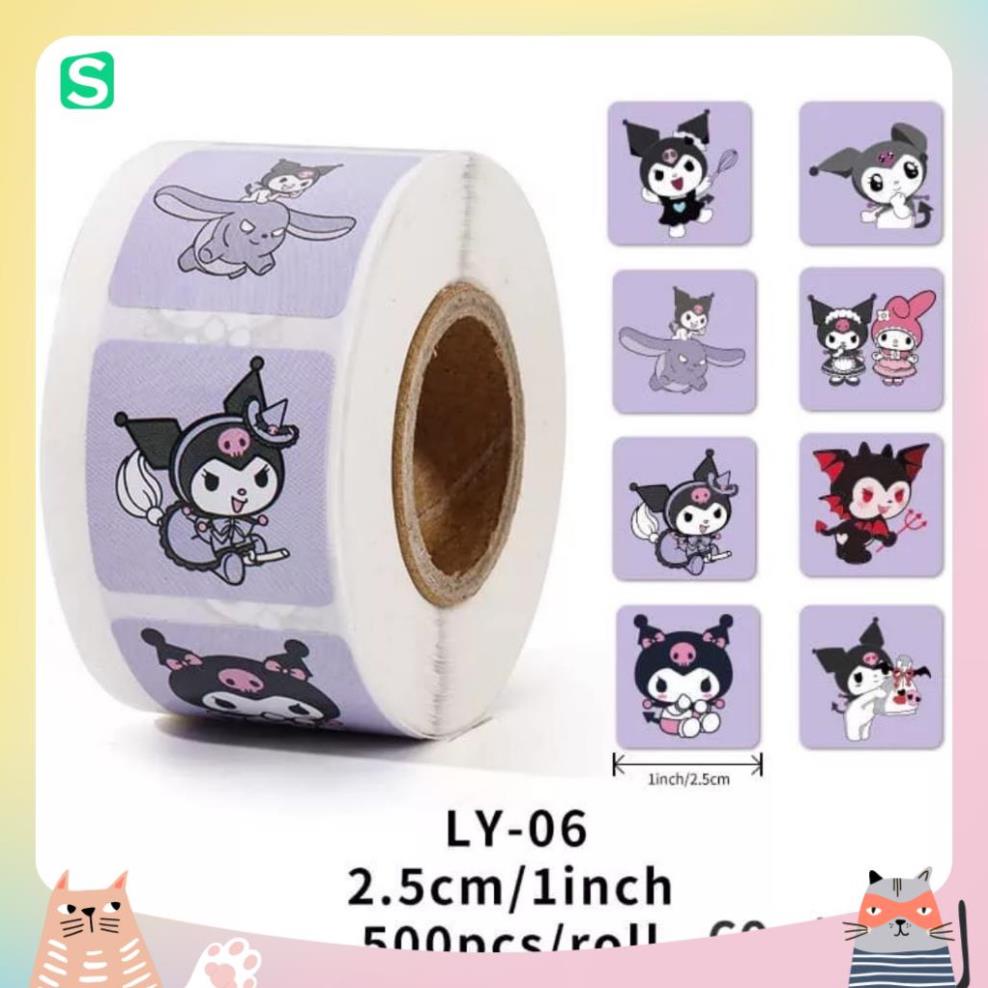 Sticker Thankyou 1k Kuromi