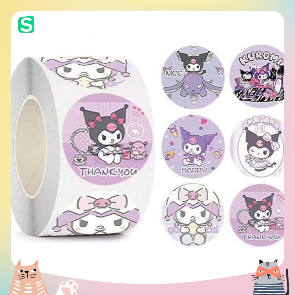 Sticker Thankyou 1k Kuromi