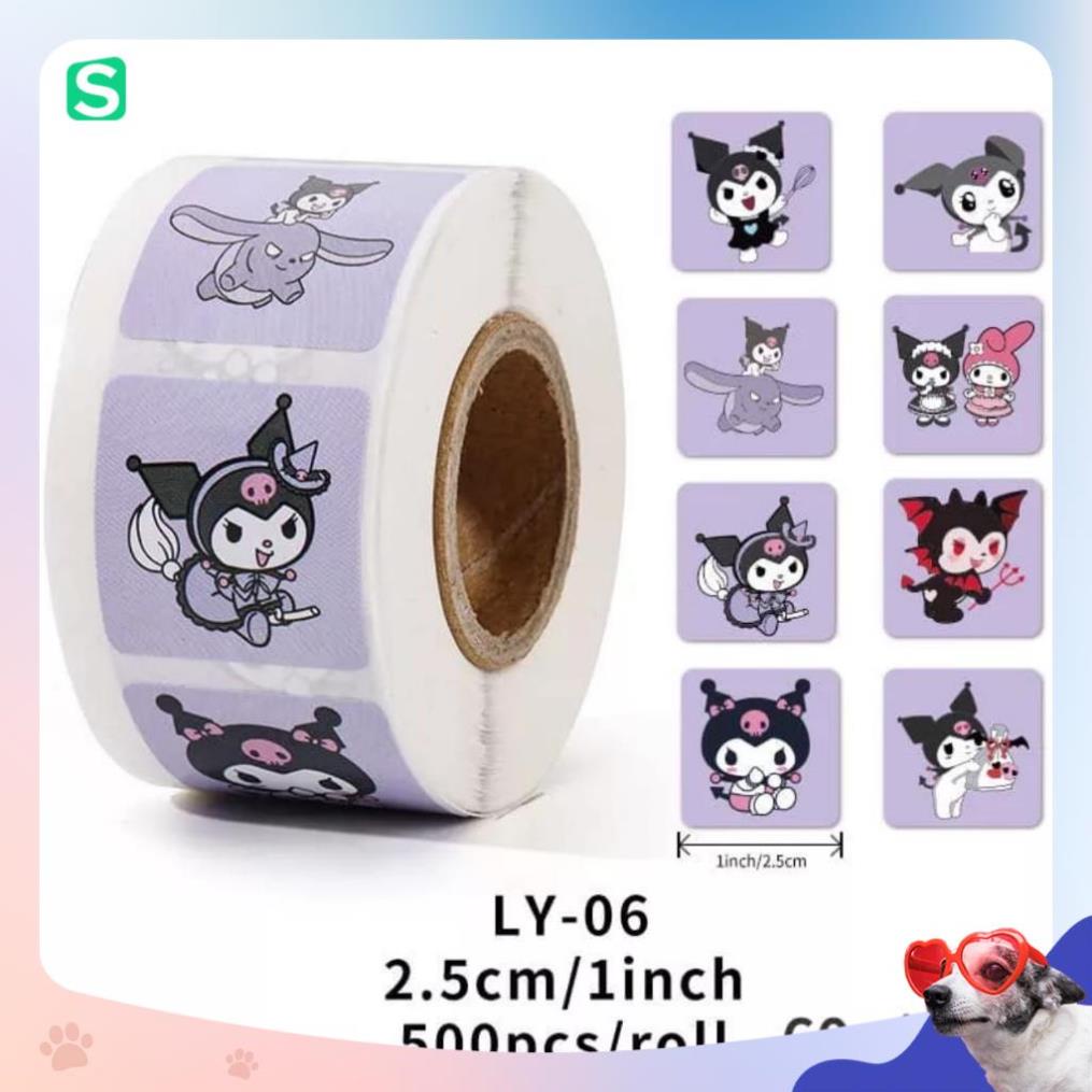 Sticker Thankyou 1k Kuromi