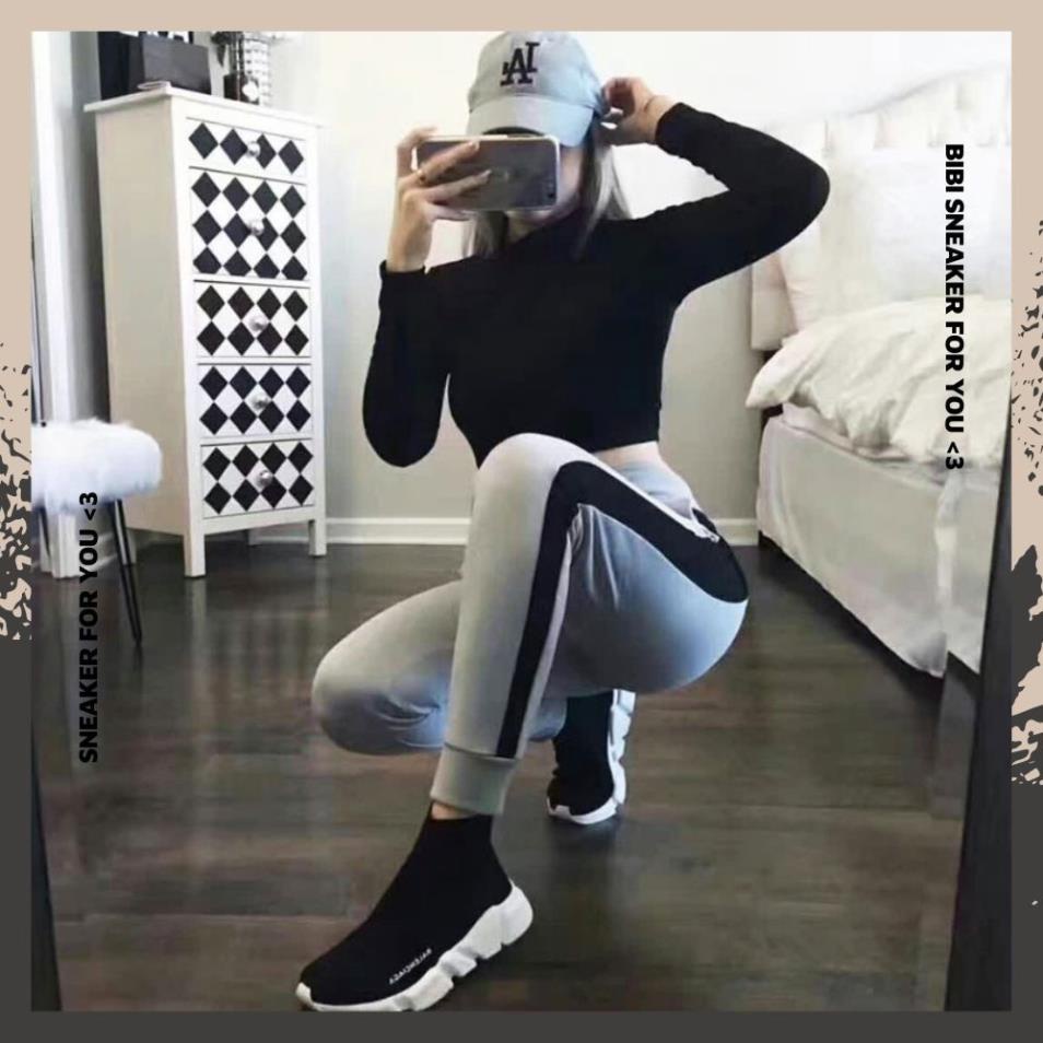 Giày Balenciaga Speed Cổ Cao Nam Nữ, Giày Thể Thao Sneaker Hàng Cao Cấp Full size