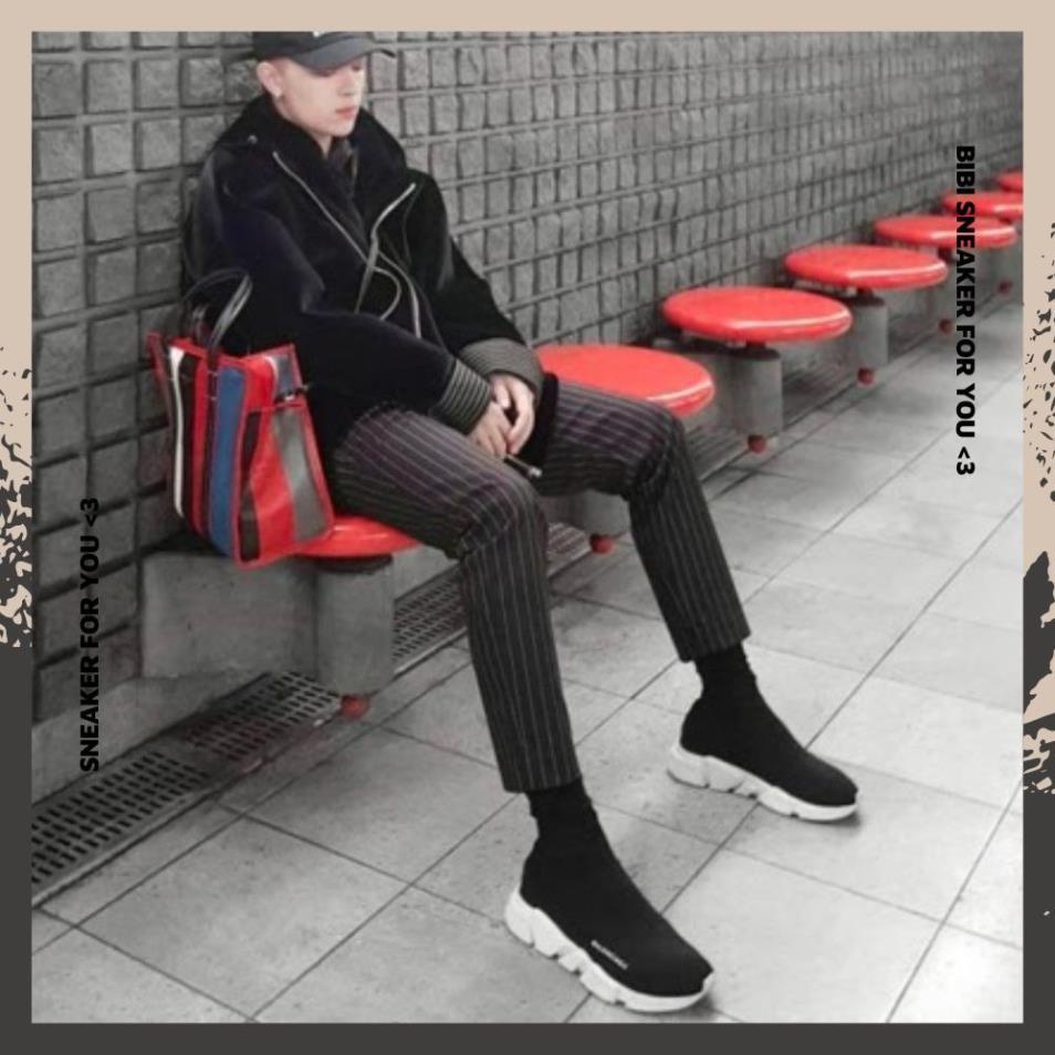 Giày Balenciaga Speed Cổ Cao Nam Nữ, Giày Thể Thao Sneaker Hàng Cao Cấp Full size